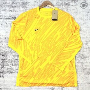 NWT Nike Dri-FIT Guardian Goalkeeper Jersey Men's XXL Yellow/Orange FD7476-719